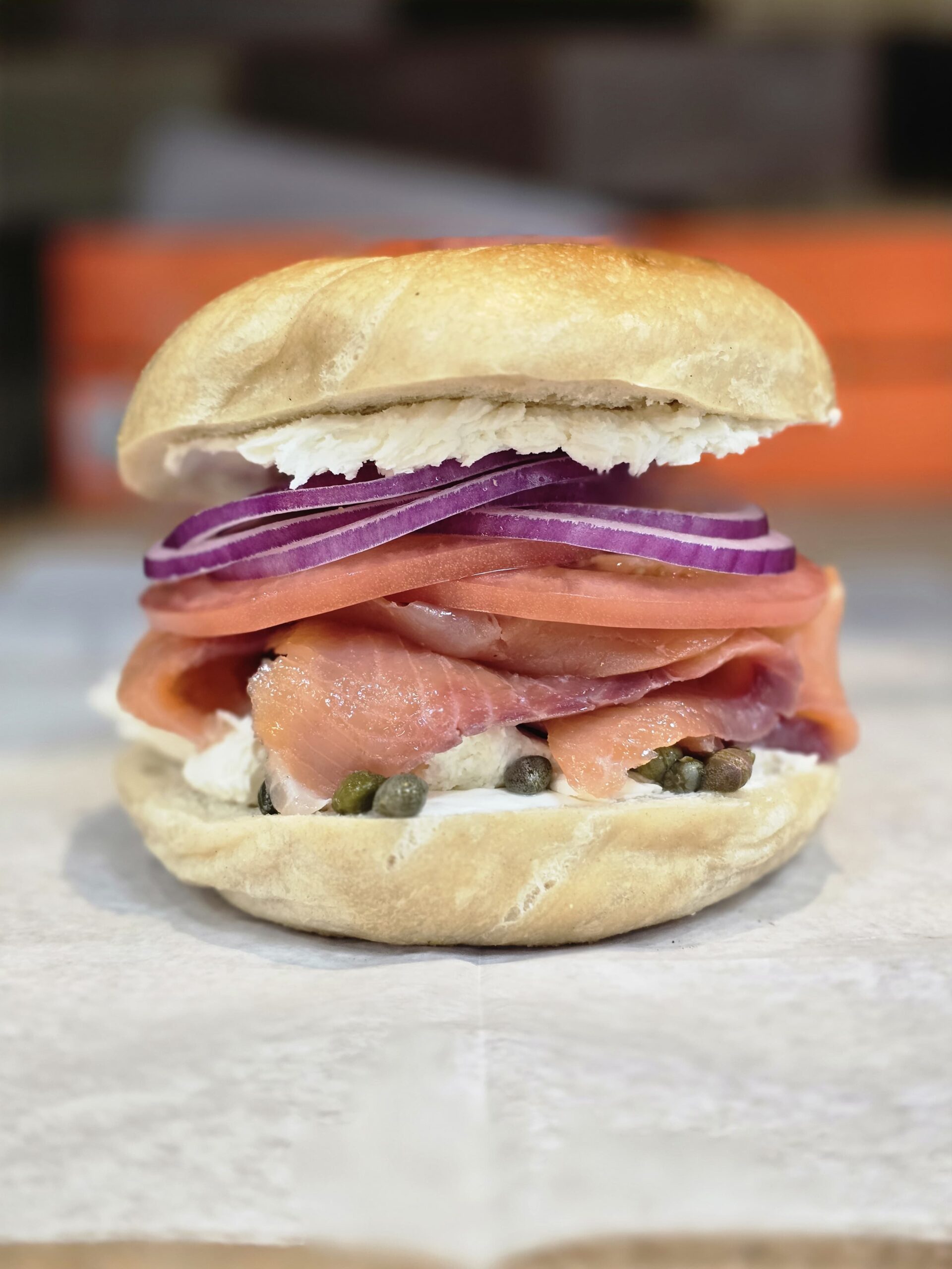 Lox Spectacular Sandwich