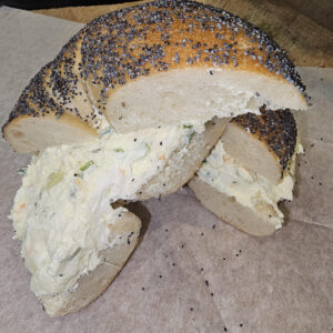Bagel with Flavored Cream Cheese