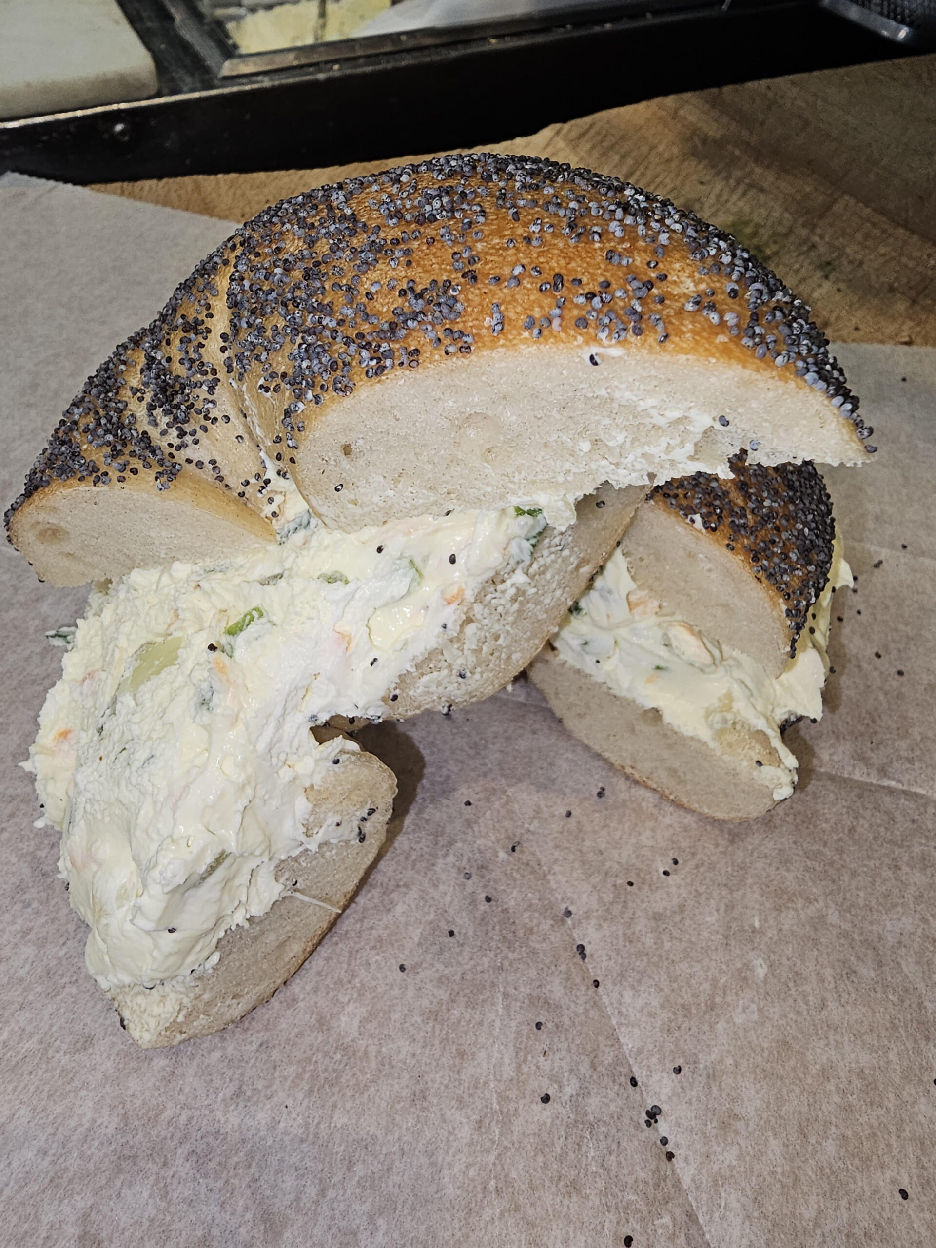 Bagel with Flavored Cream Cheese